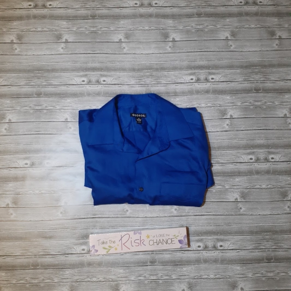 🔥 3/$70 🎉S-HP🎉 George Men's Dress Shirt